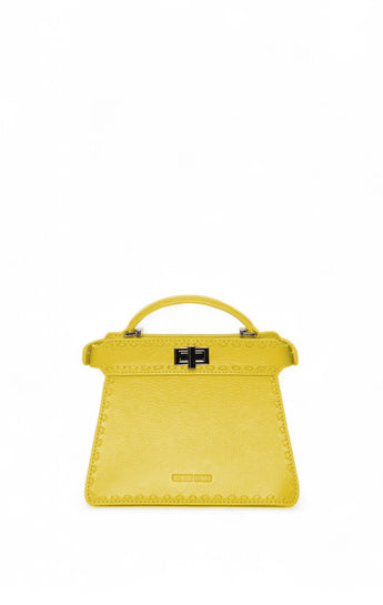 Reed Mini Satchel, Cyber Yellow