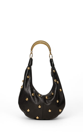 Miller Studded Hobo, Black
