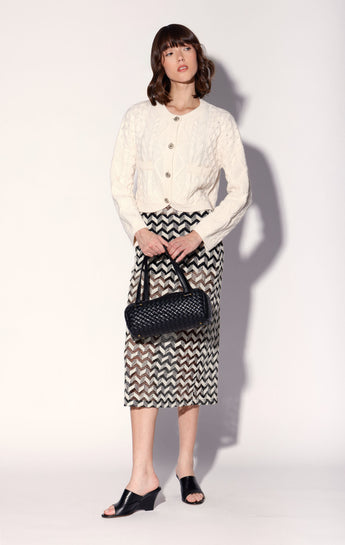 Lyla Barrel Shoulder, Black Puff