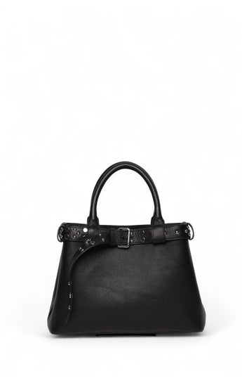 Brooks Satchel w/ Studs - Black