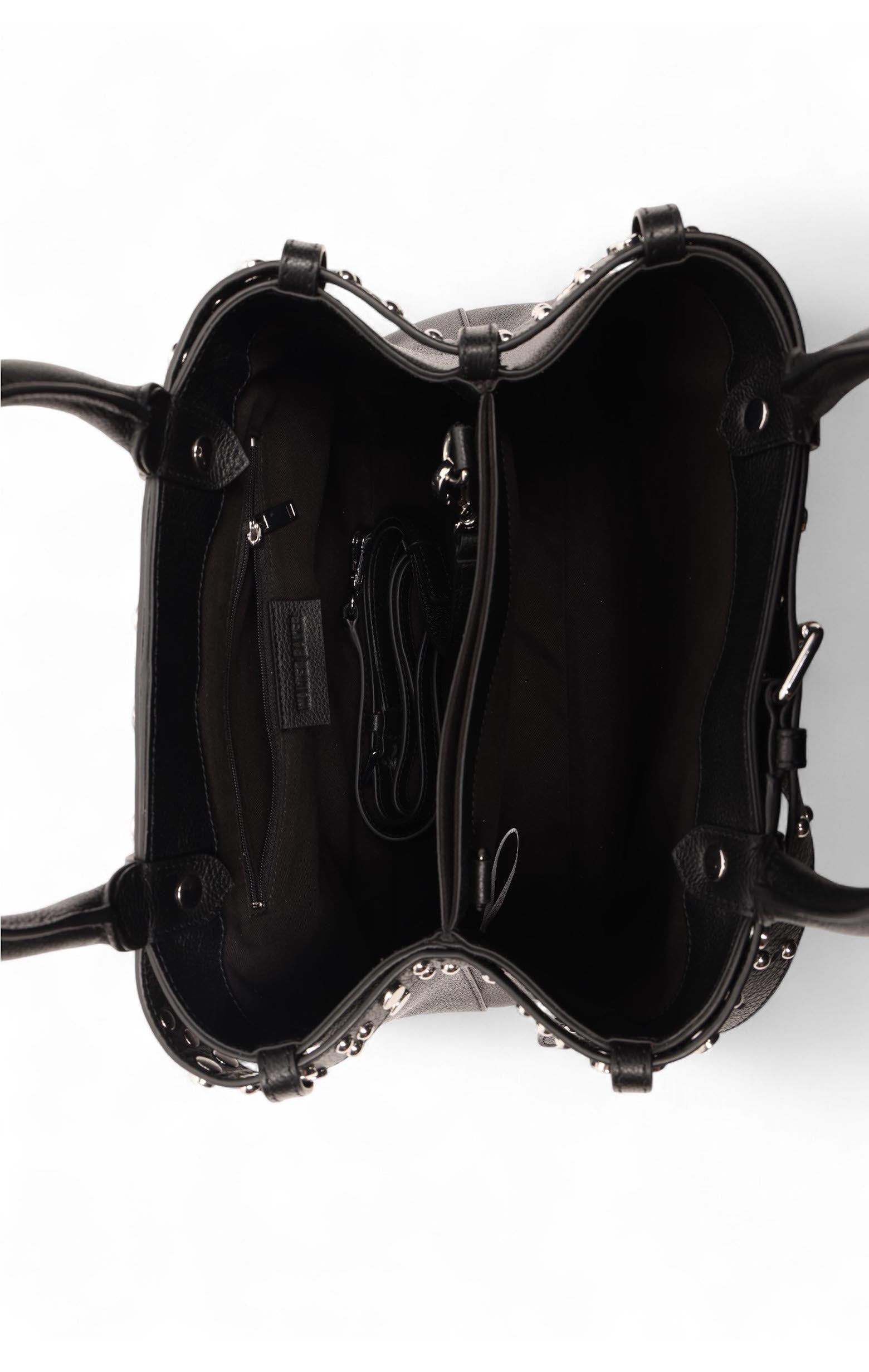 Brooks Satchel w/ Studs - Black