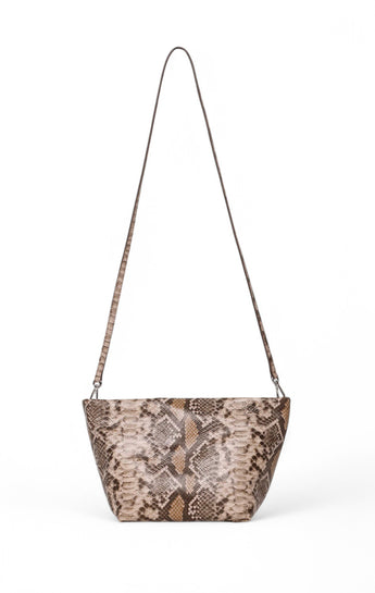 Callie Pouch, Black Brown Snake