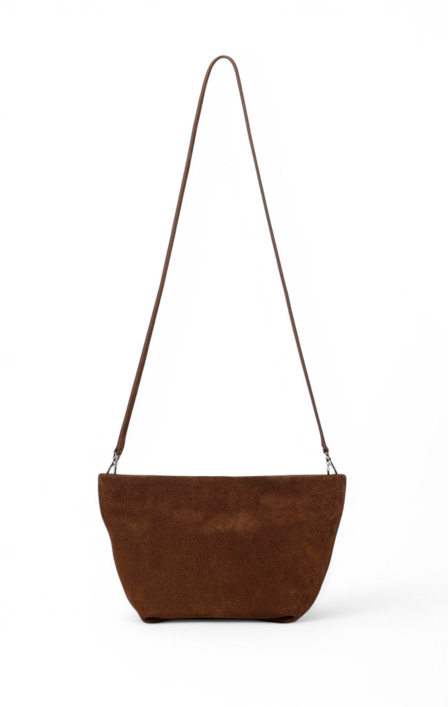 Callie Pouch, Truffle Suede