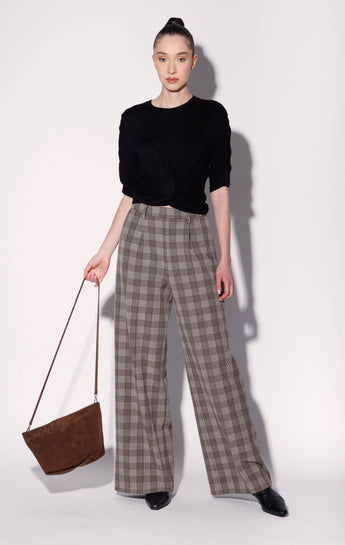 Callie Pouch, Truffle Suede