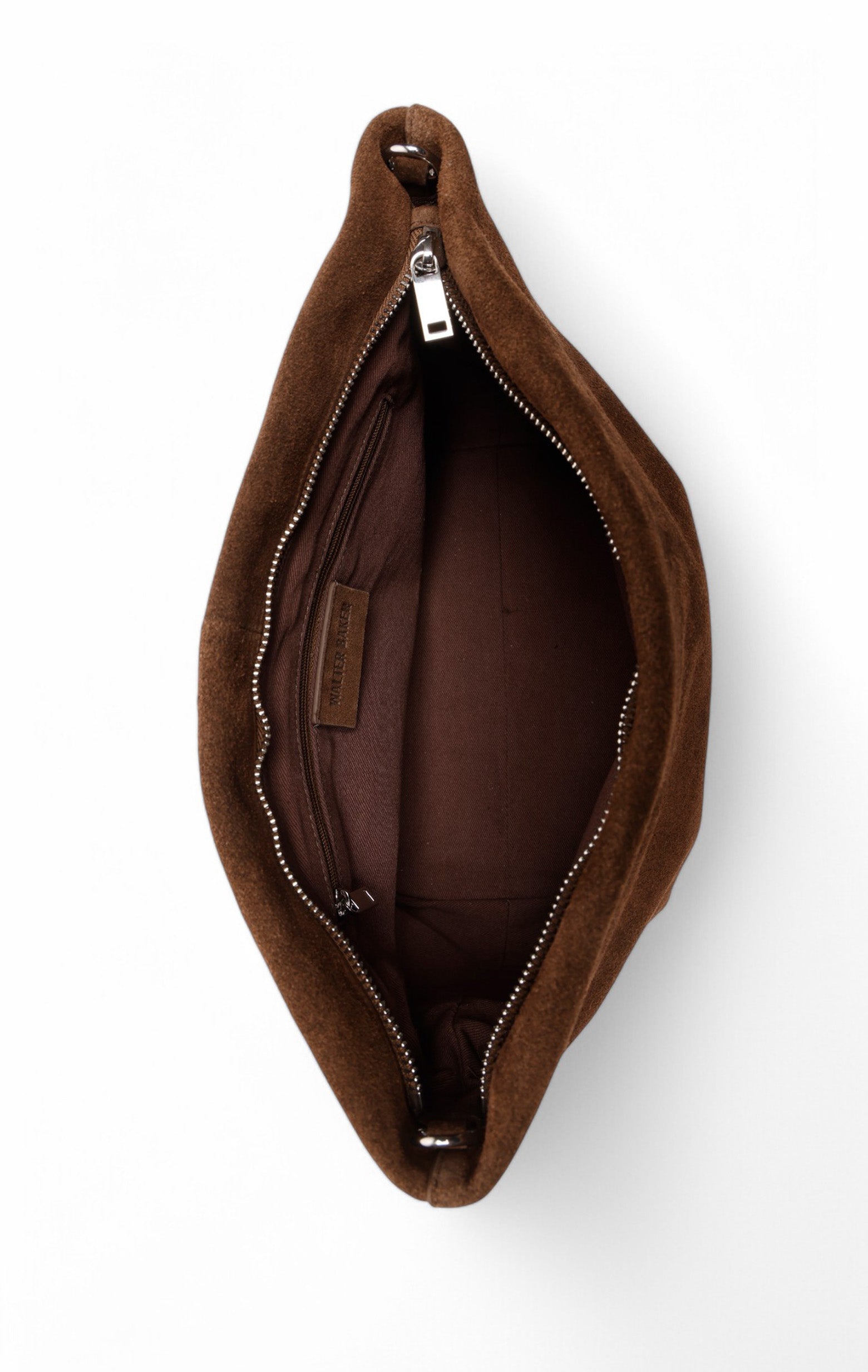 Callie Pouch, Truffle Suede