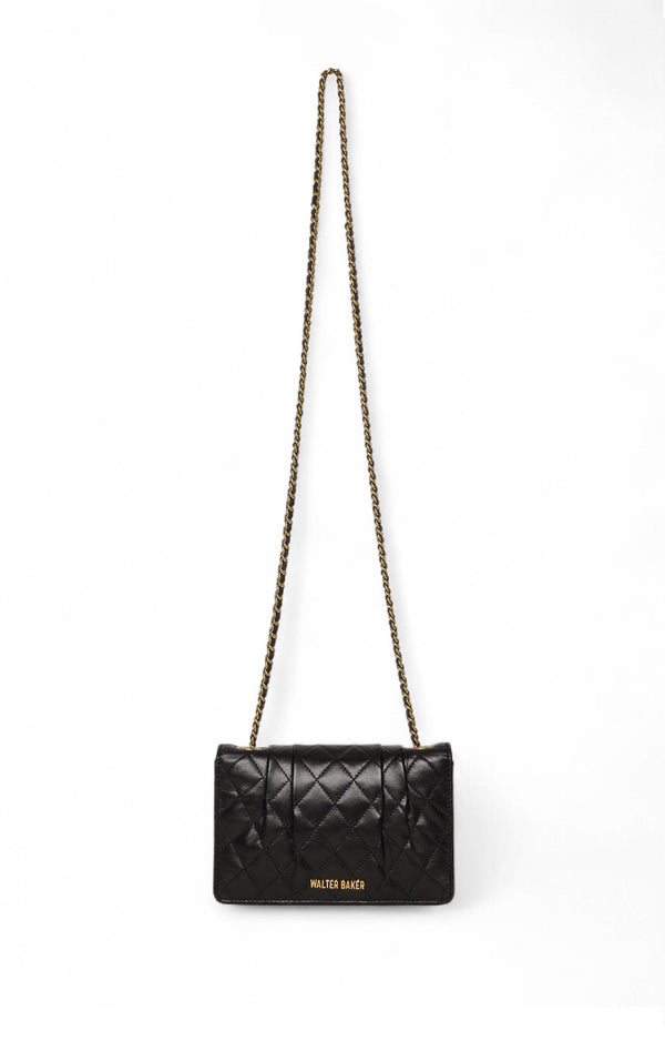Addison Mini Flap, Black