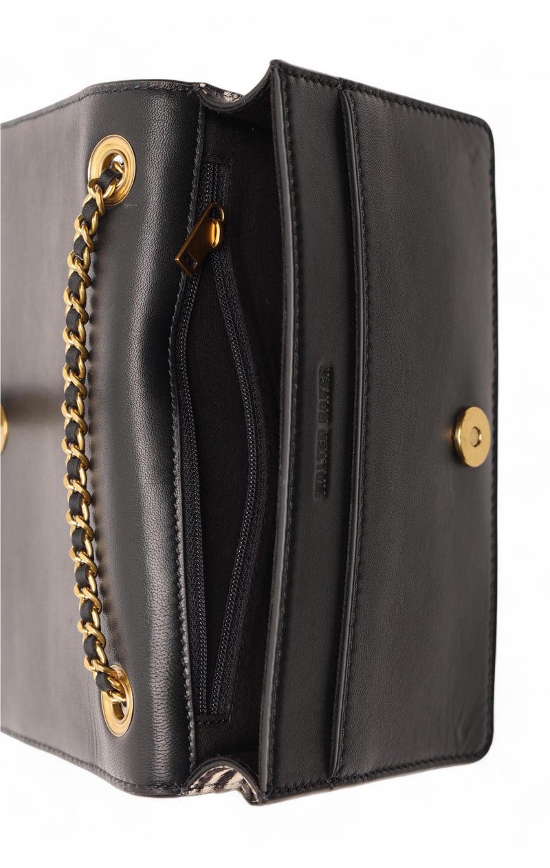 Addison Mini Flap, Black