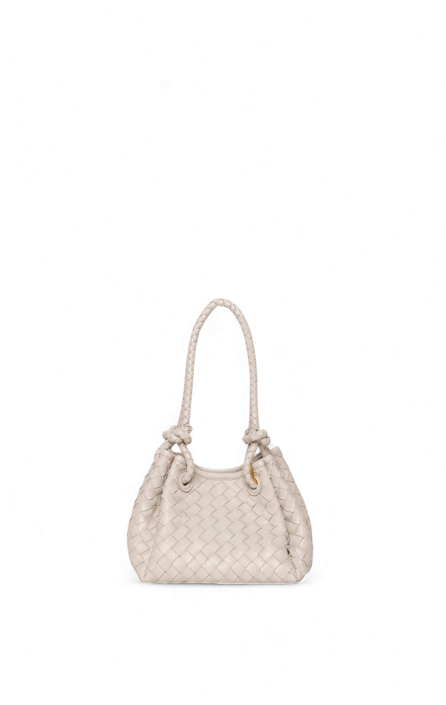 Kinsley Woven Top Handle, Stone