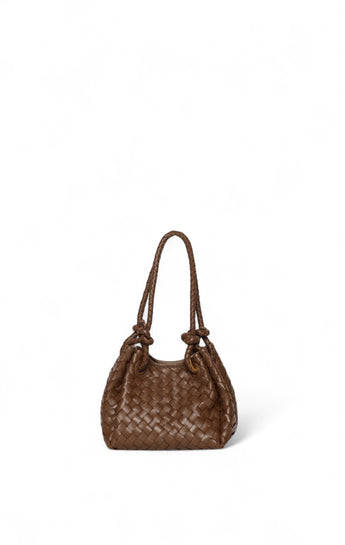 Kinsley Woven Top Handle, Truffle