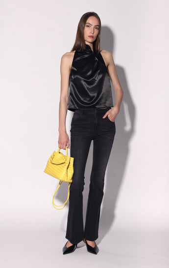 Hazel Mini Tote, Cyber Yellow