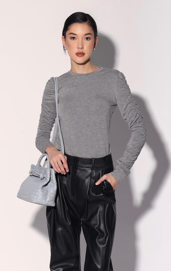Hazel Mini Tote, Elephant Grey