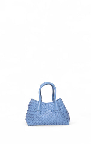 Alina Mini Tote, Aqua Rush