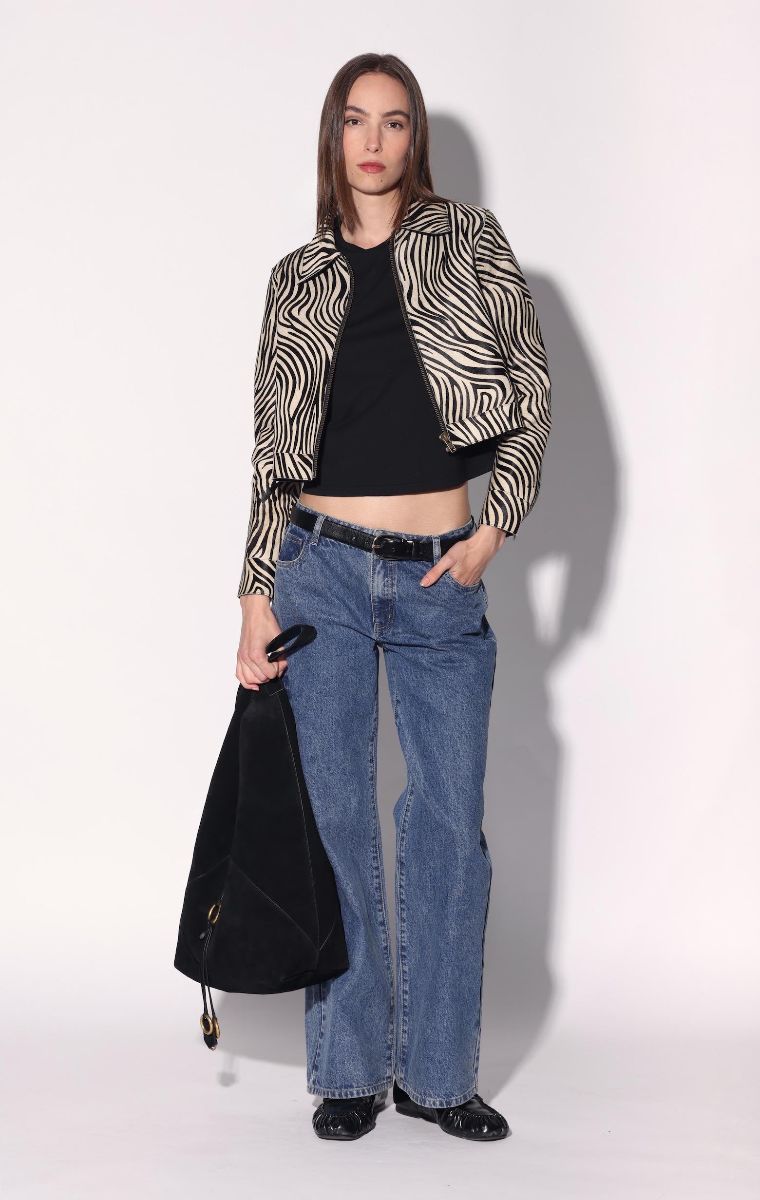 Reese Hobo, Black Suede