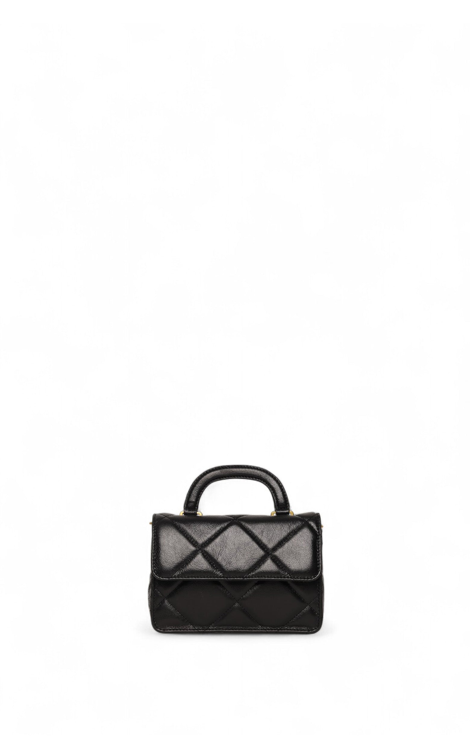 Genevieve Mini Top Handle, Black