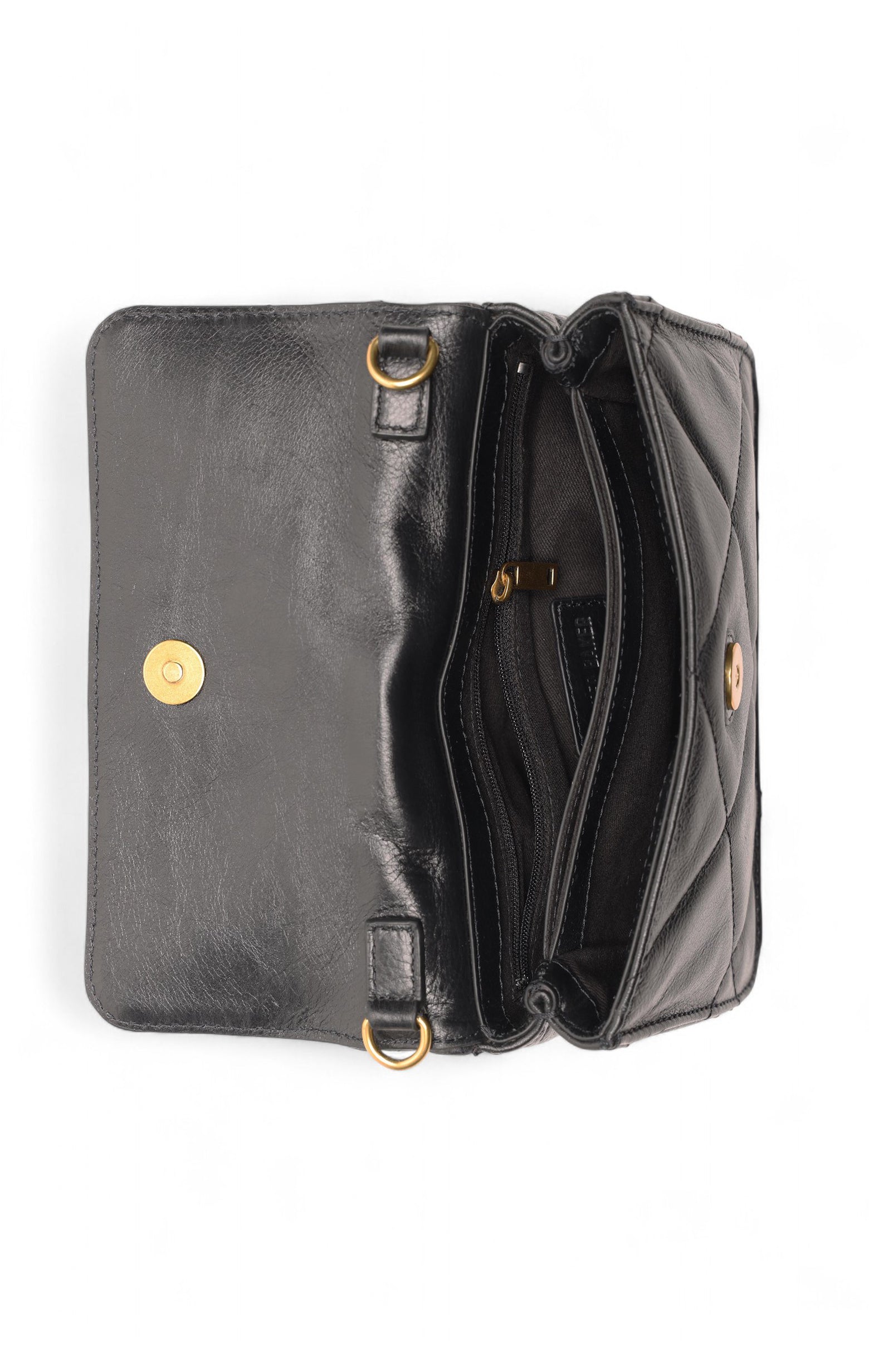 Genevieve Mini Top Handle, Black