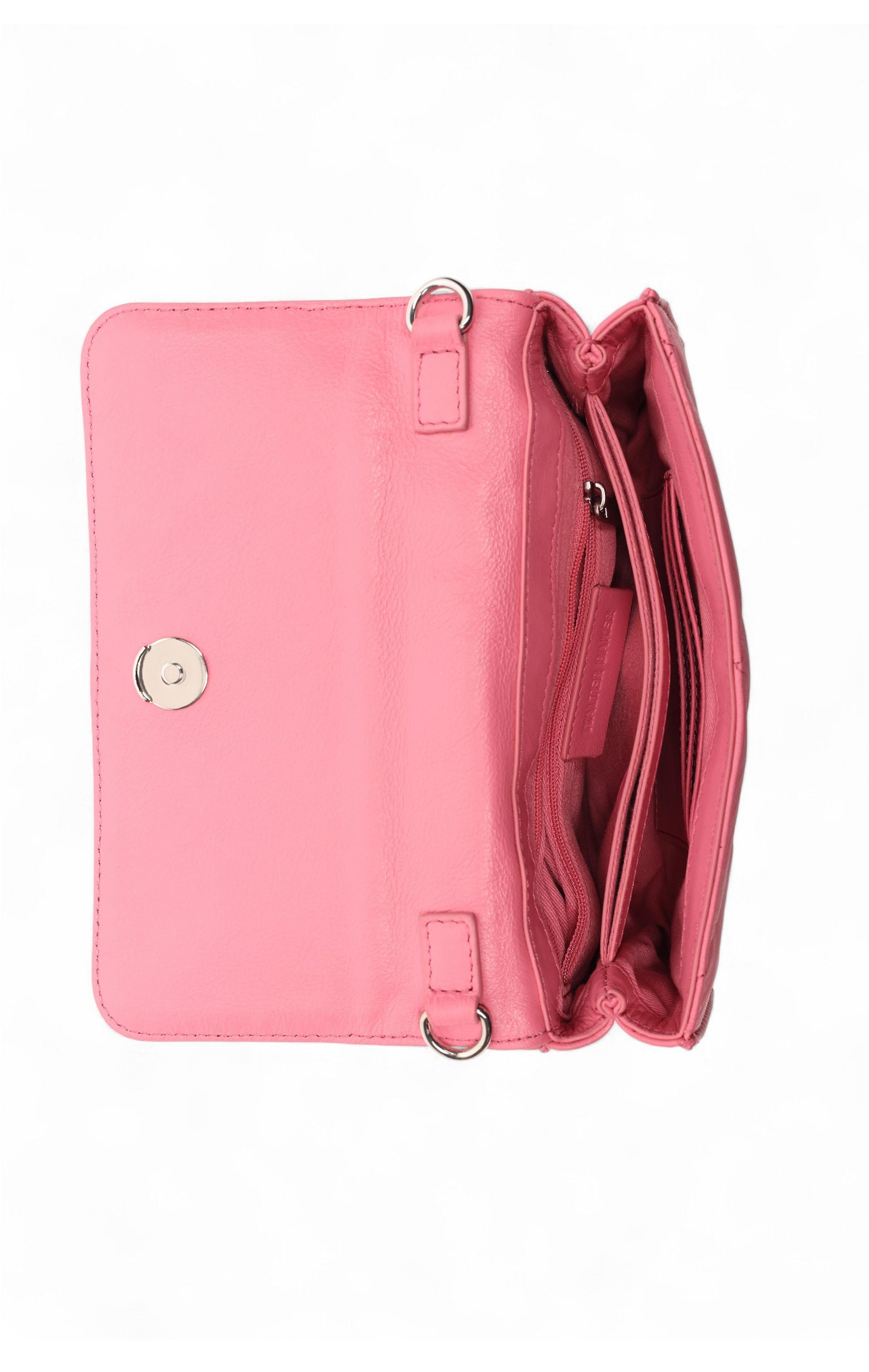 Genevieve Mini Top Handle, Pink Lotus