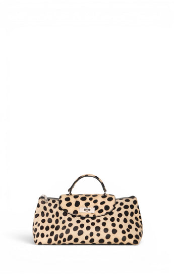 Patti Top Handle, Dotted Hair On