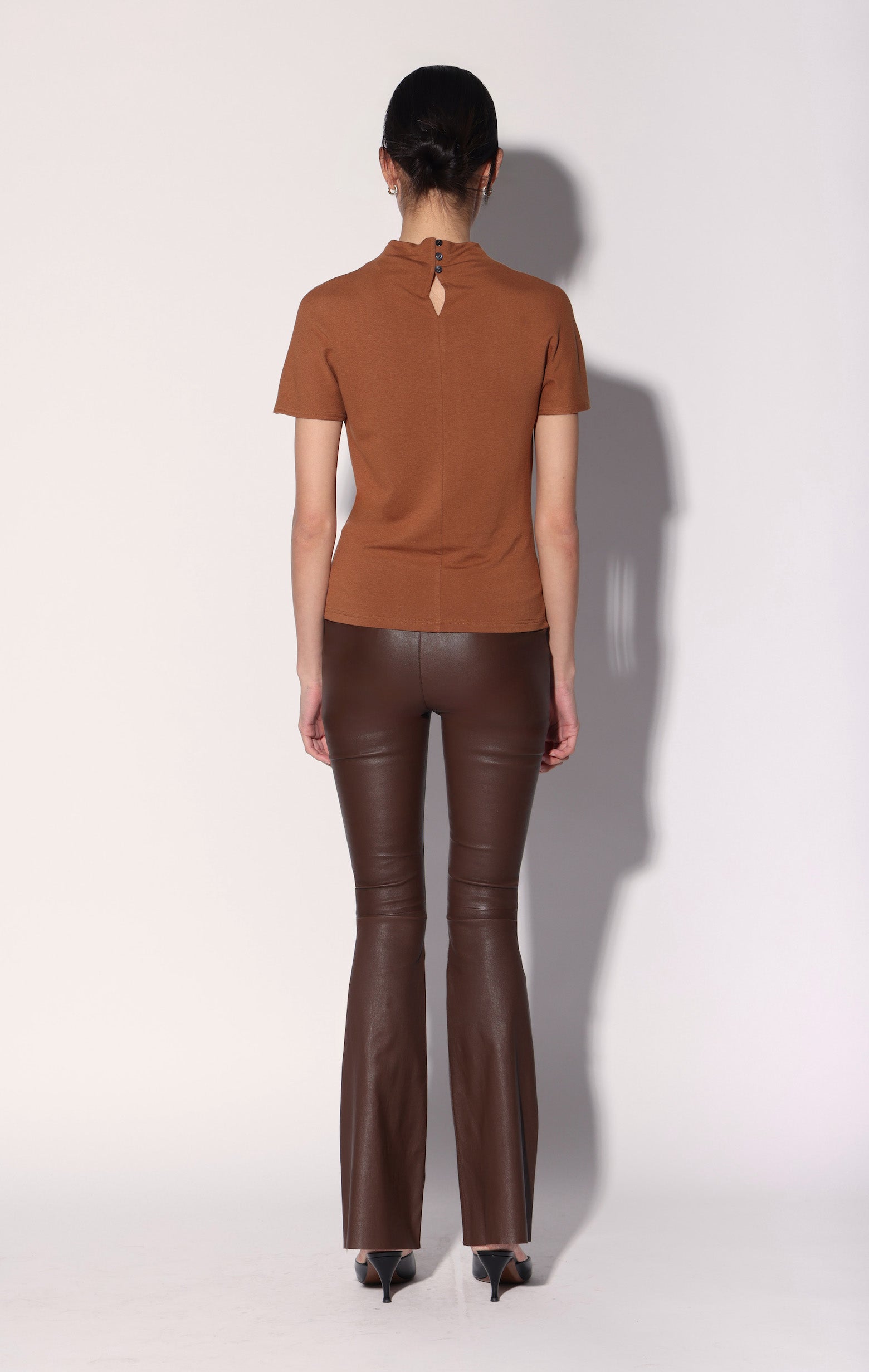 Lexie Pant, Walnut - Leather (Fall 2026)