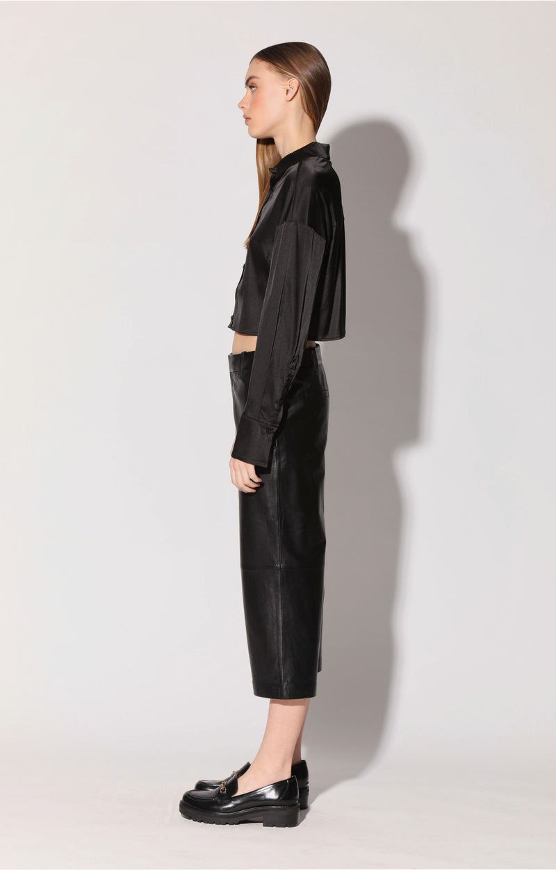 Cooper Pant, Black - Leather