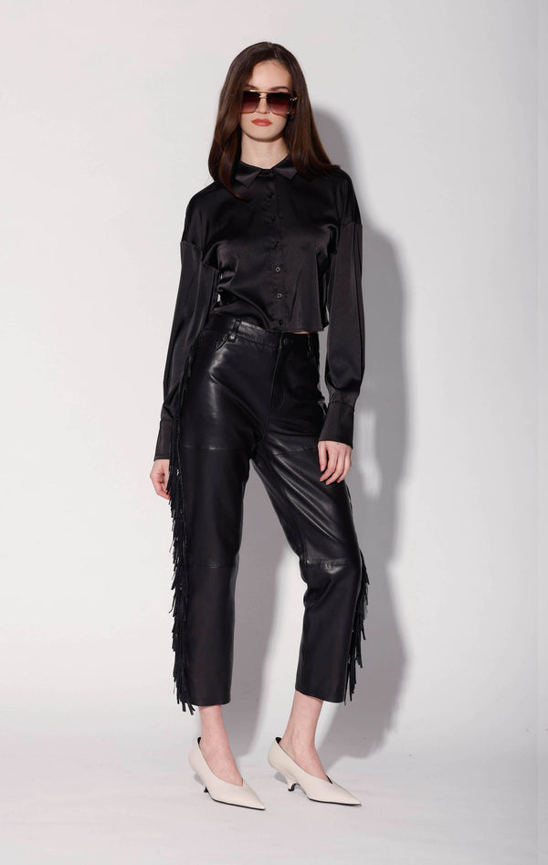 Colby Pant, Black - Leather