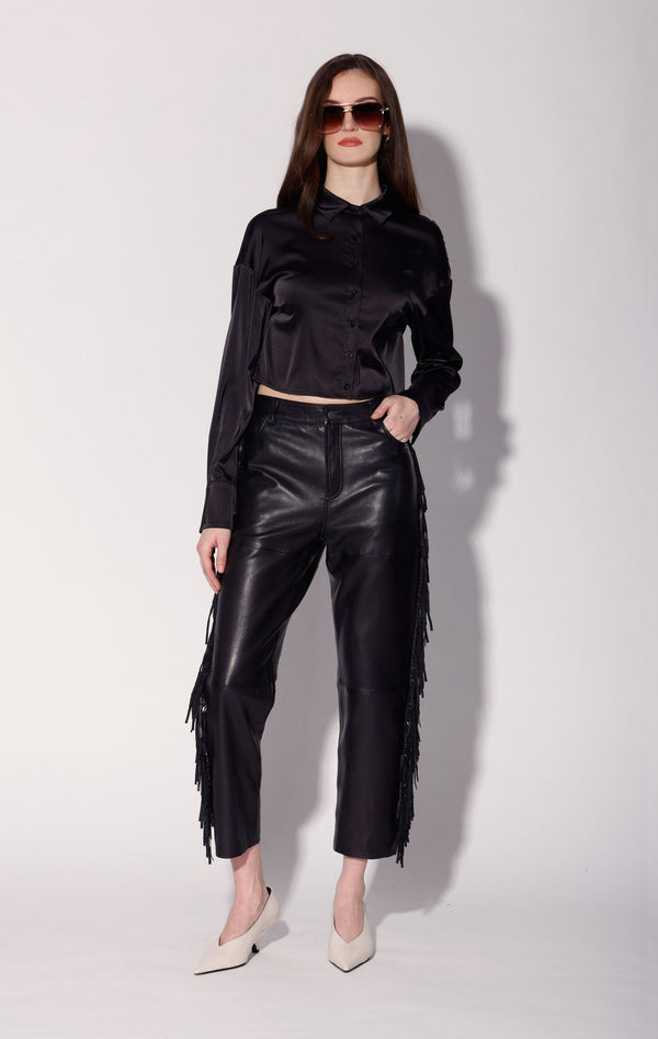 Colby Pant, Black - Leather