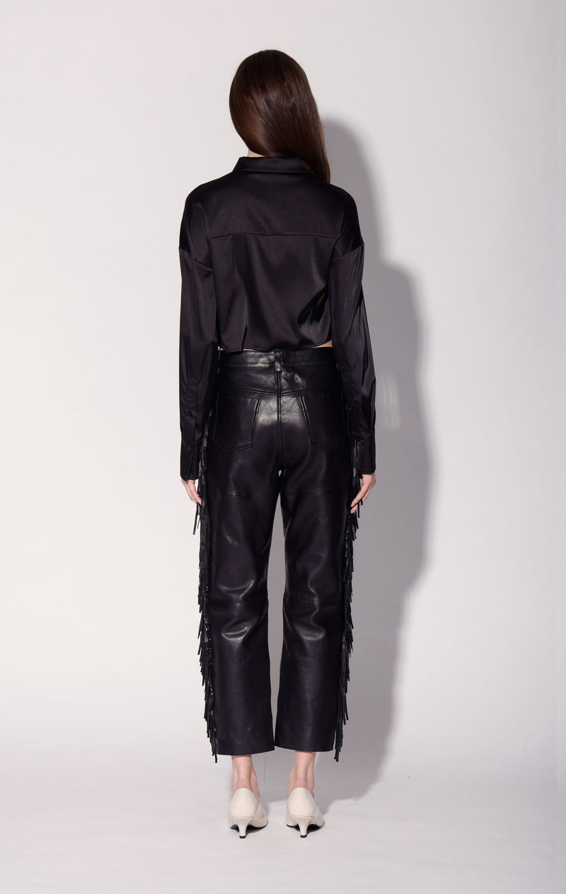 Colby Pant, Black - Leather