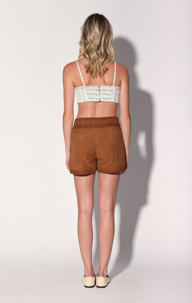 Kendra Short, Oak Suede - Leather (Spring 2026)