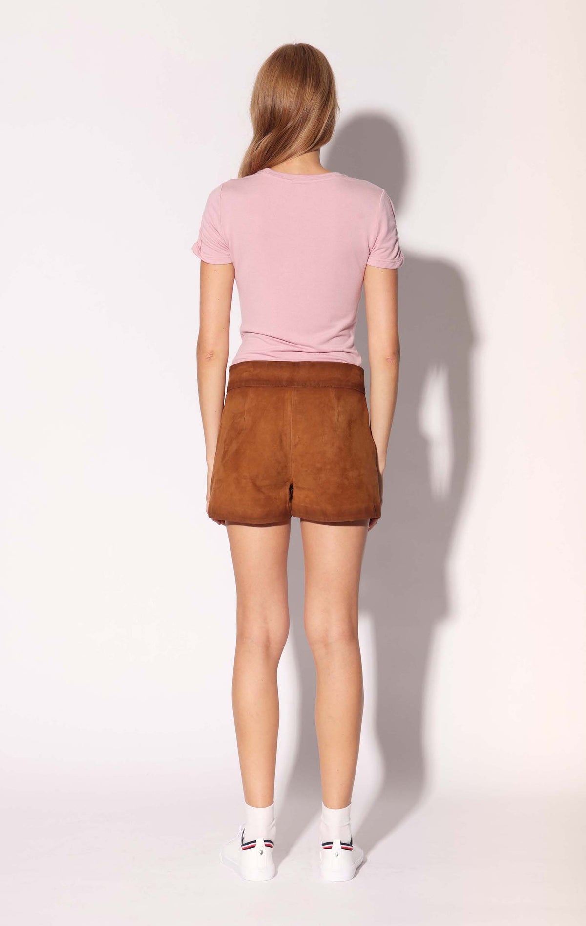 Kendra Short, Oak Suede - Leather (Spring 2027)