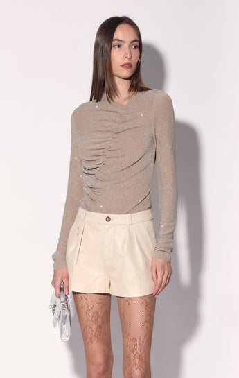 Ramone Short, Oyster - Leather (Holiday 2026)