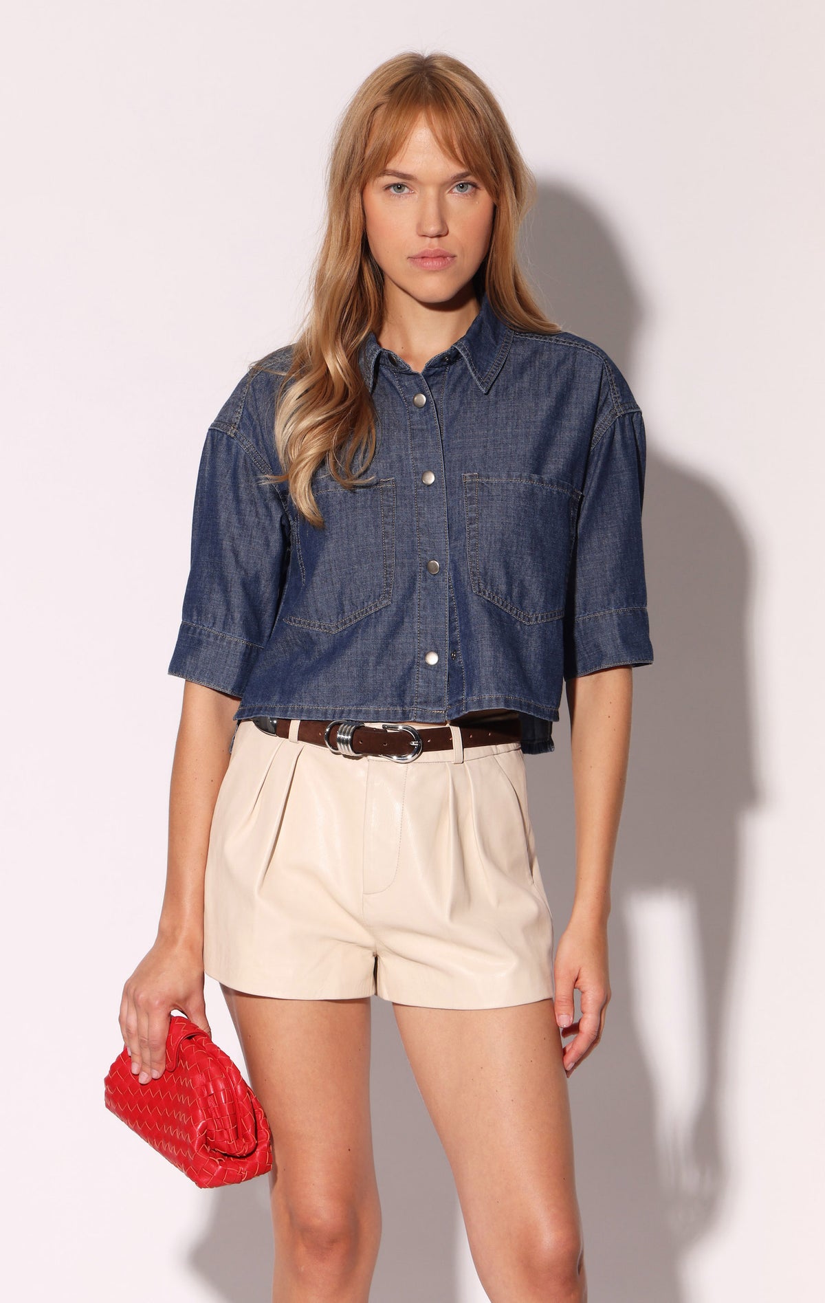 Ramone Short, Oyster - Leather (Spring 2027)
