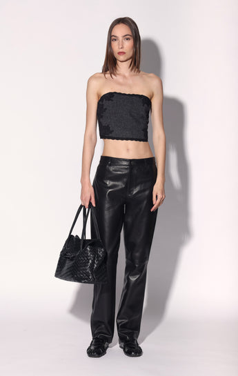 Ellis Pant, Black - Leather
