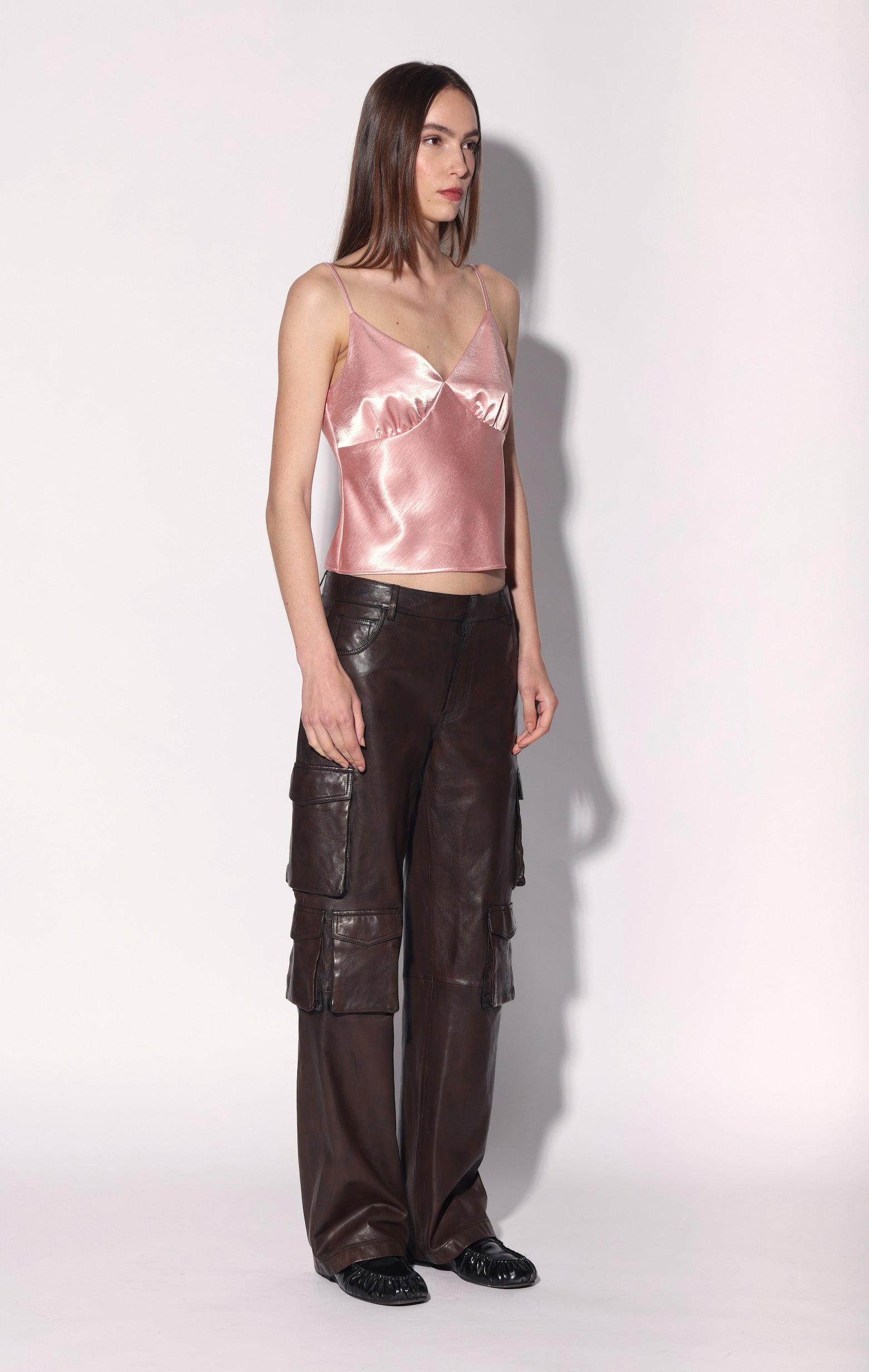 Danny Pant, Washed Brown  - Leather (Holiday 2026)