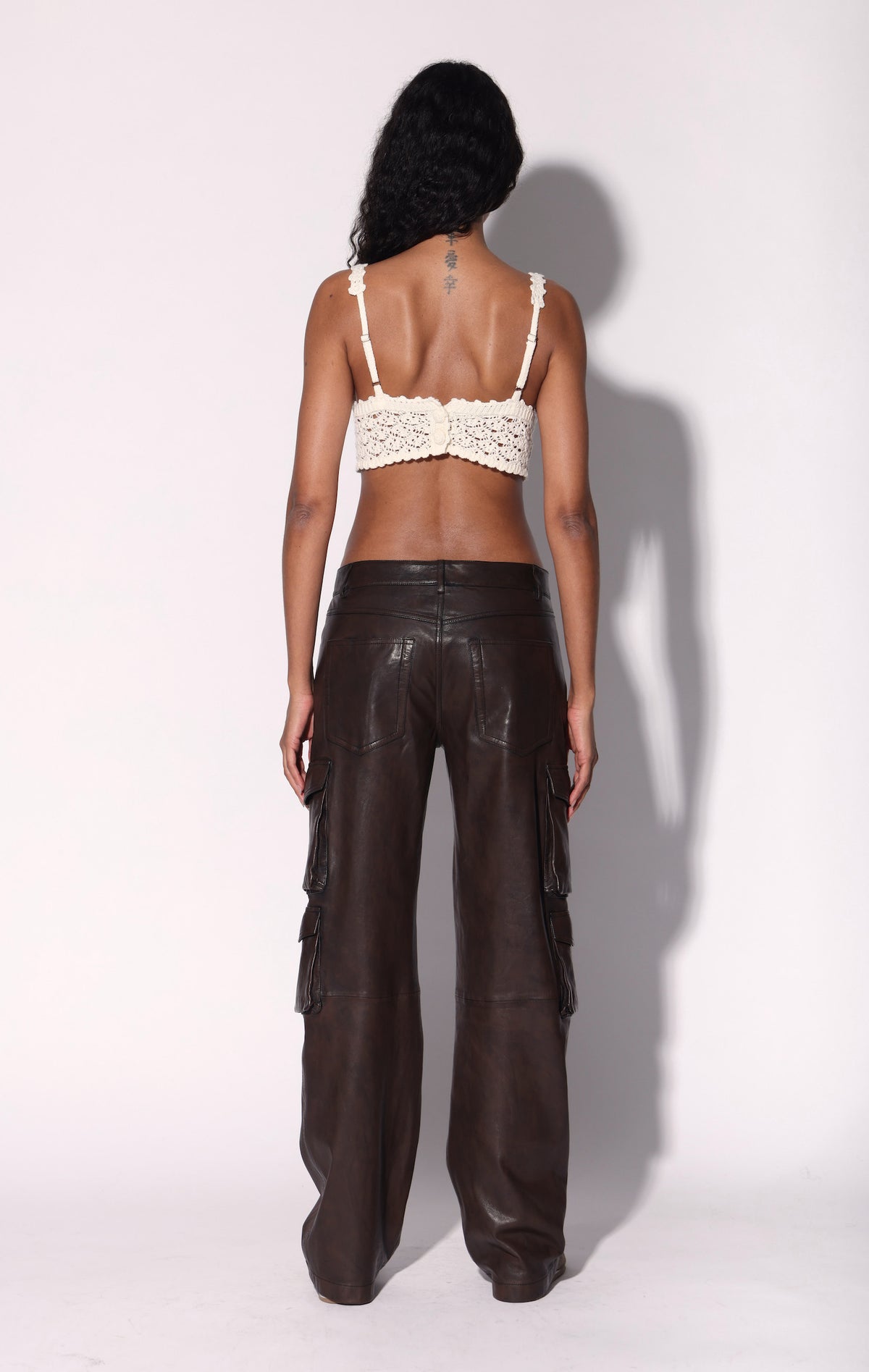 Danny Pant, Washed Brown - Leather (Pre Spring 2027)