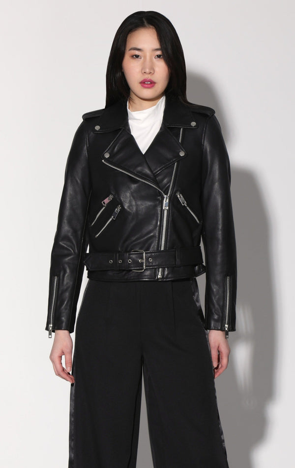 Allison Jacket, Black - Leather