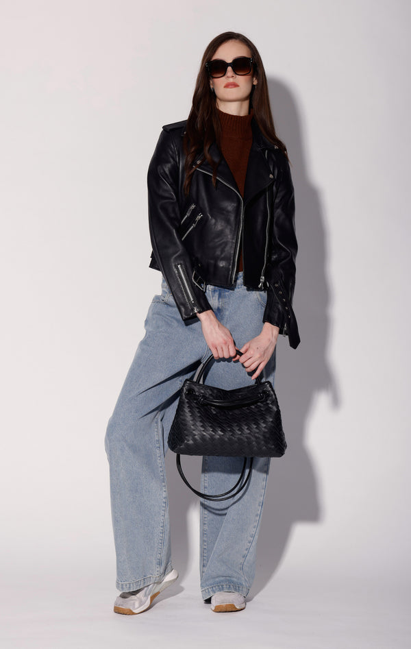 Allison Jacket, Black - Leather