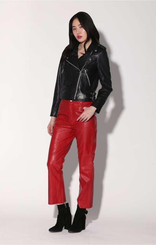 Liz Jacket, Black - Leather