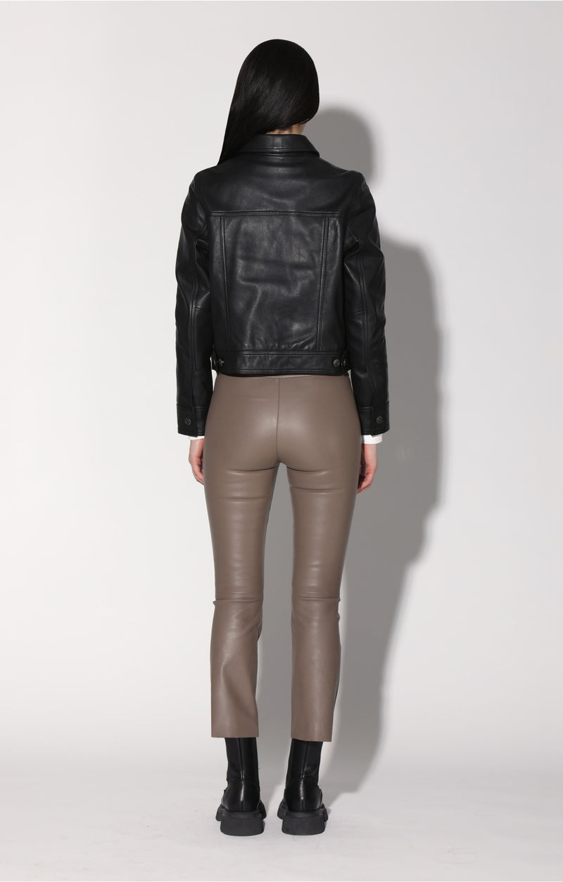 Laine Jacket, Black - Leather (Fall 2024)