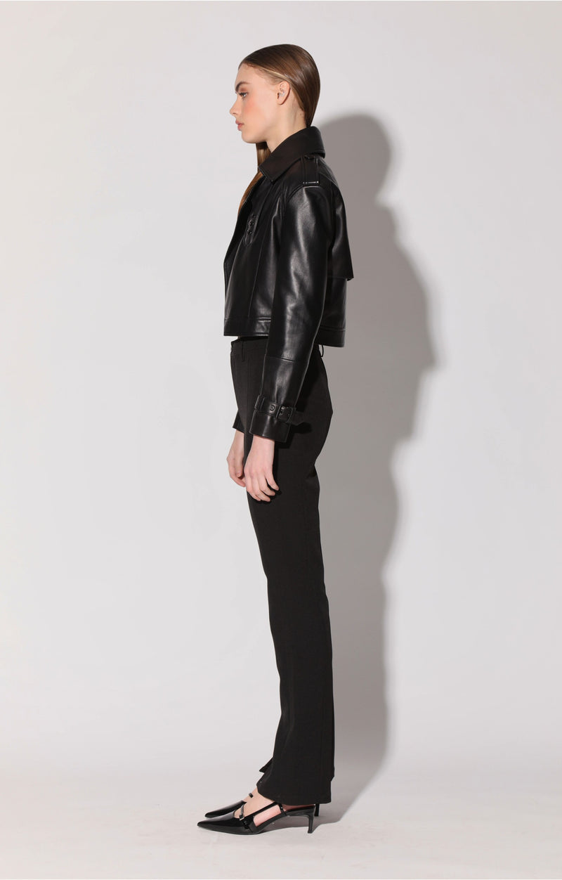 Kaitlyn Jacket, Black - Leather
