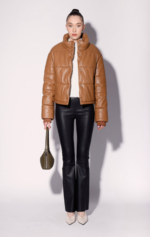 Jesse Jacket, Camel - Leather