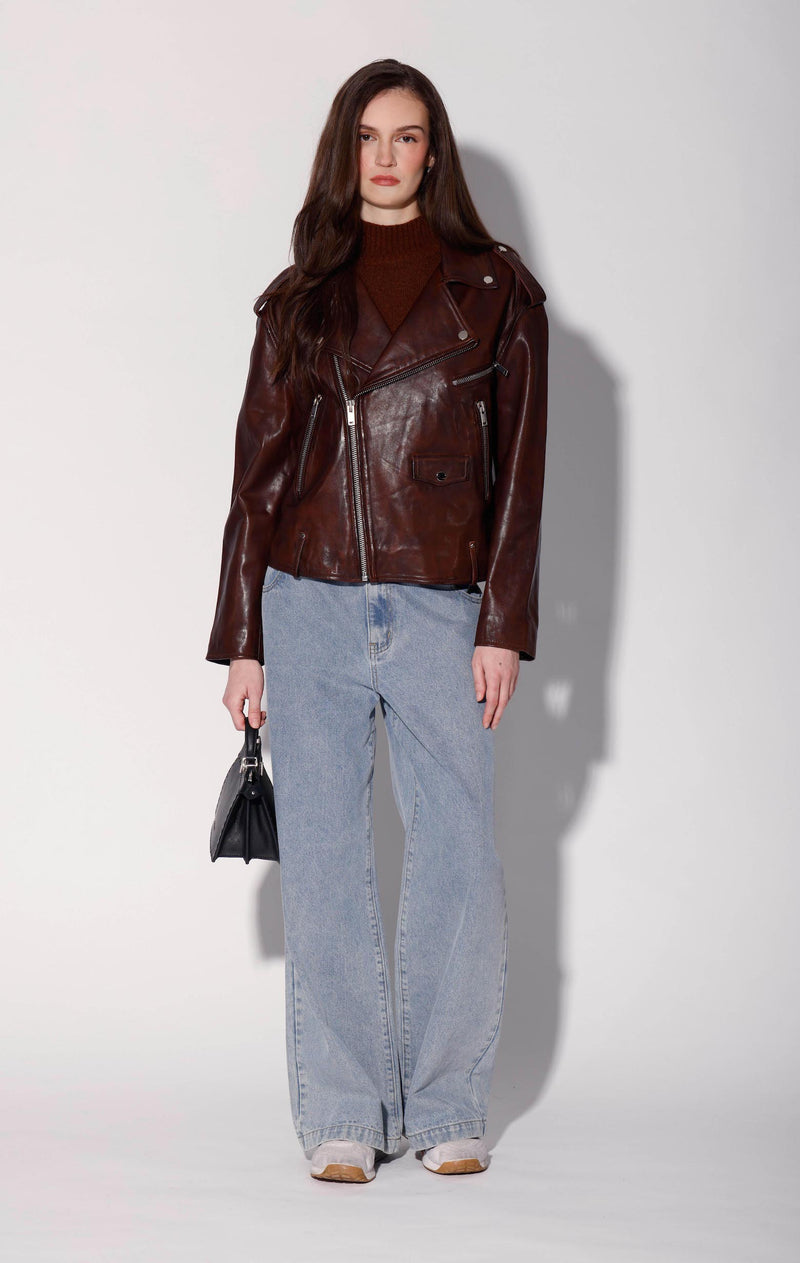 Jett Jacket, Rust - Leather