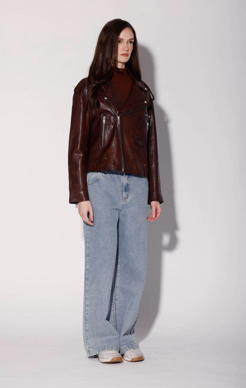 Jett Jacket, Rust - Leather