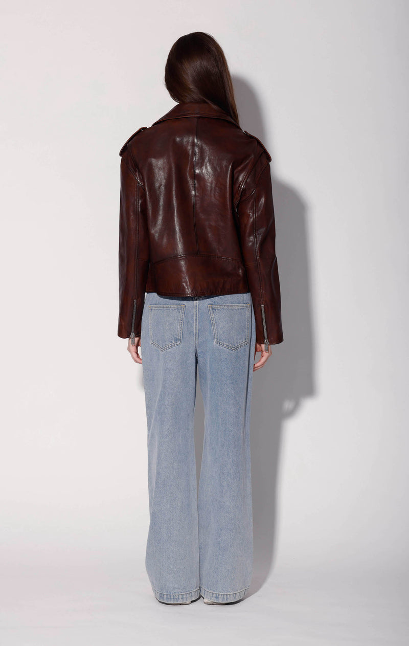 Jett Jacket, Rust - Leather