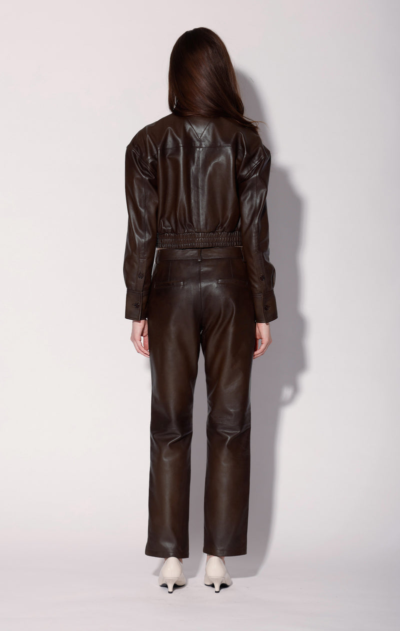 Irma Jacket, Brown Ombre - Leather