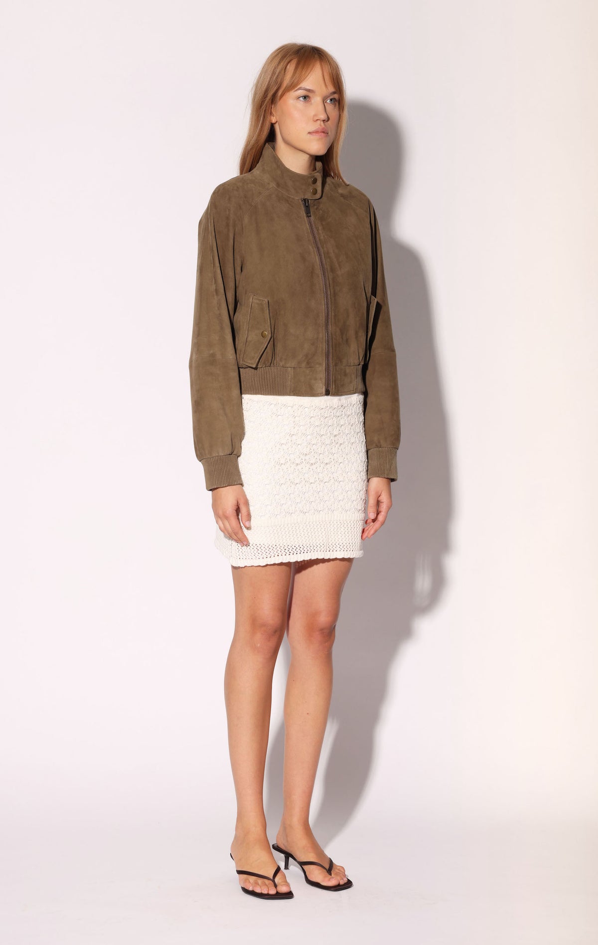 Bowie Jacket, Cypress Suede - Leather (Spring 2027)