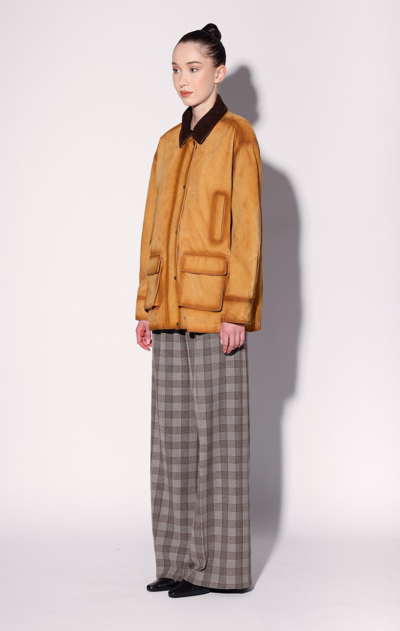 Bradley Jacket, Cider Suede - Leather