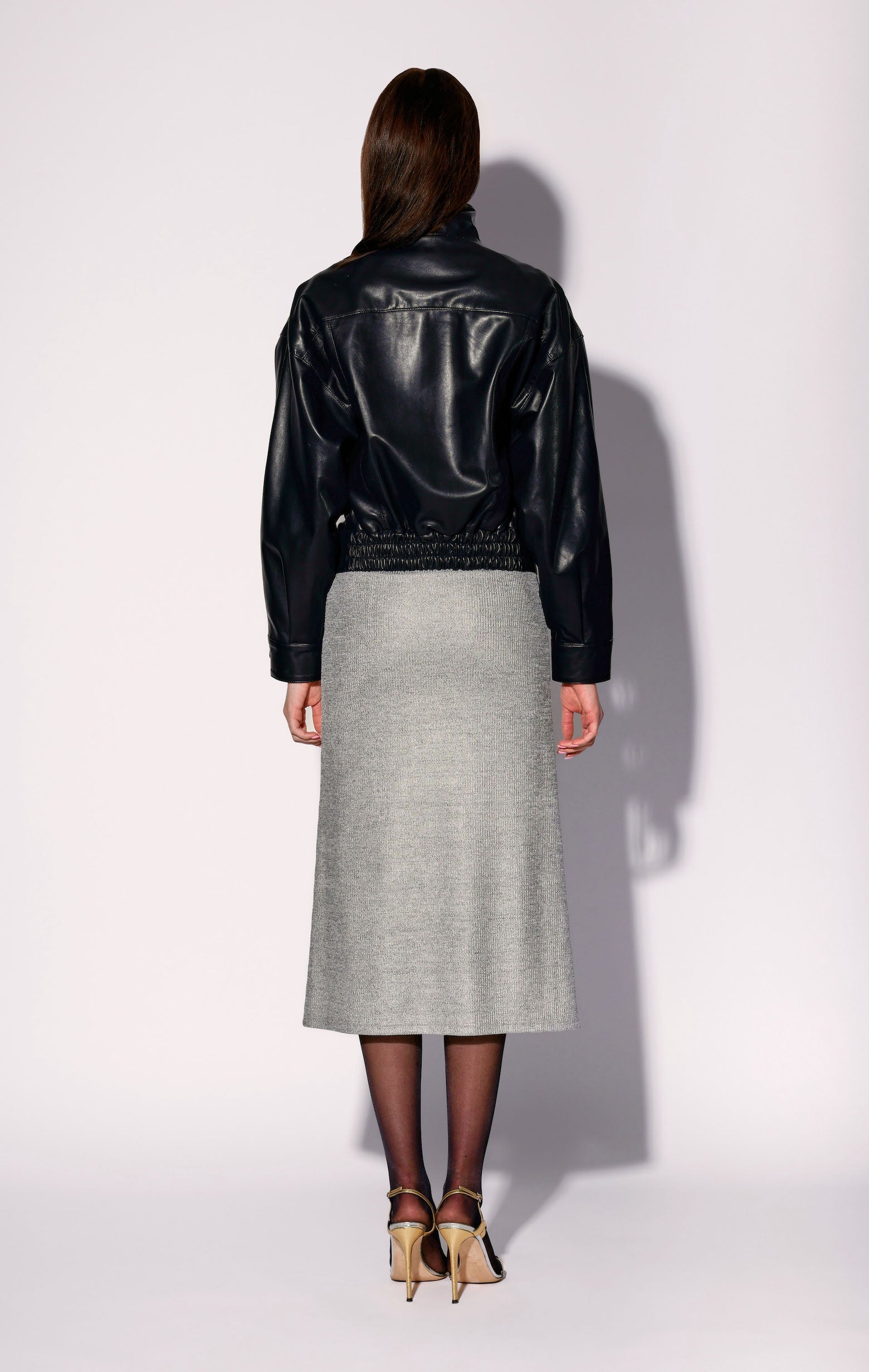 Sonya Jacket, Black - Leather