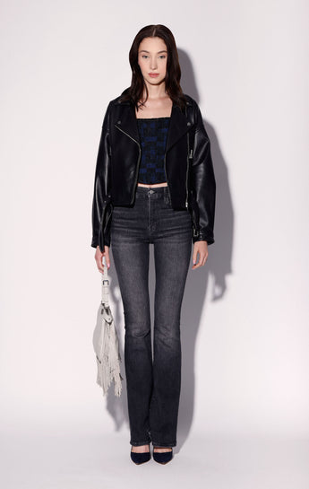 Santana Jacket, Black - Leather