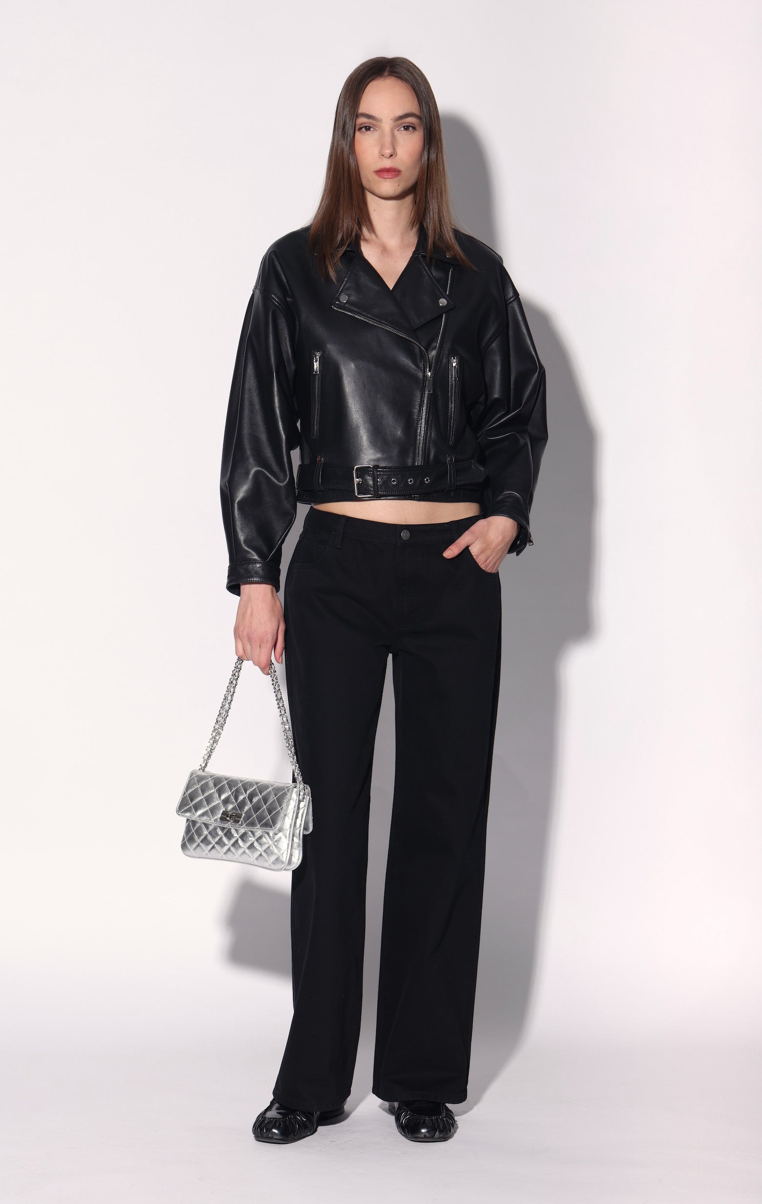 Santana Jacket, Black - Leather (Holiday 2026)