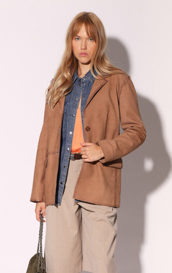 Ray Blazer, Mousse Nubuck - Leather (Spring 2027)