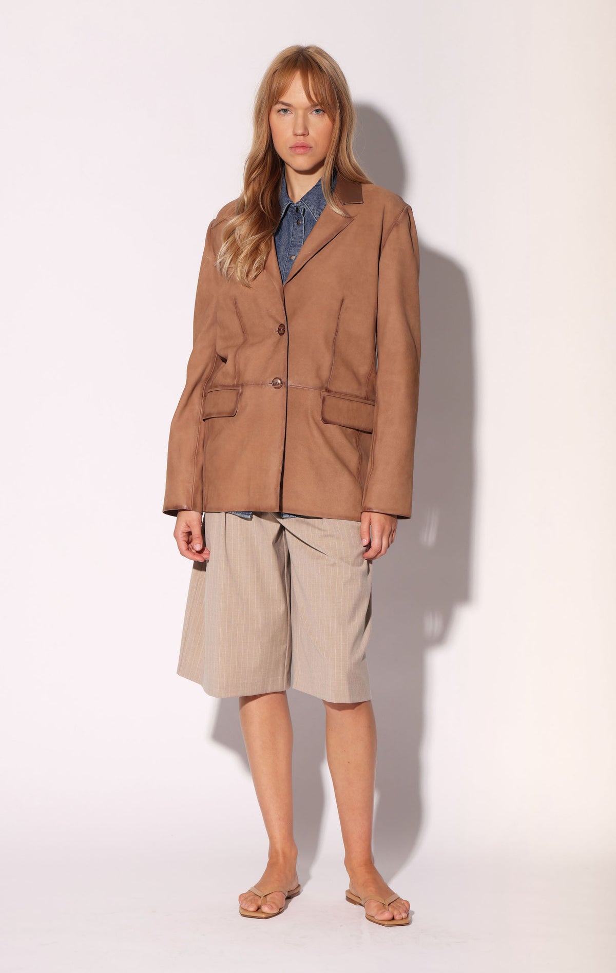 Ray Blazer, Mousse Nubuck - Leather (Spring 2027)